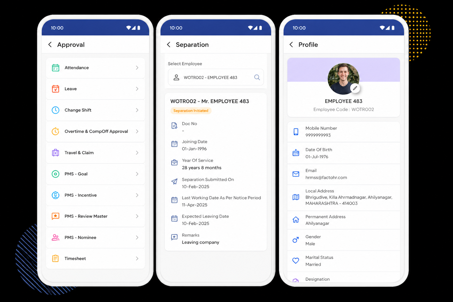 Employee Self-Service App